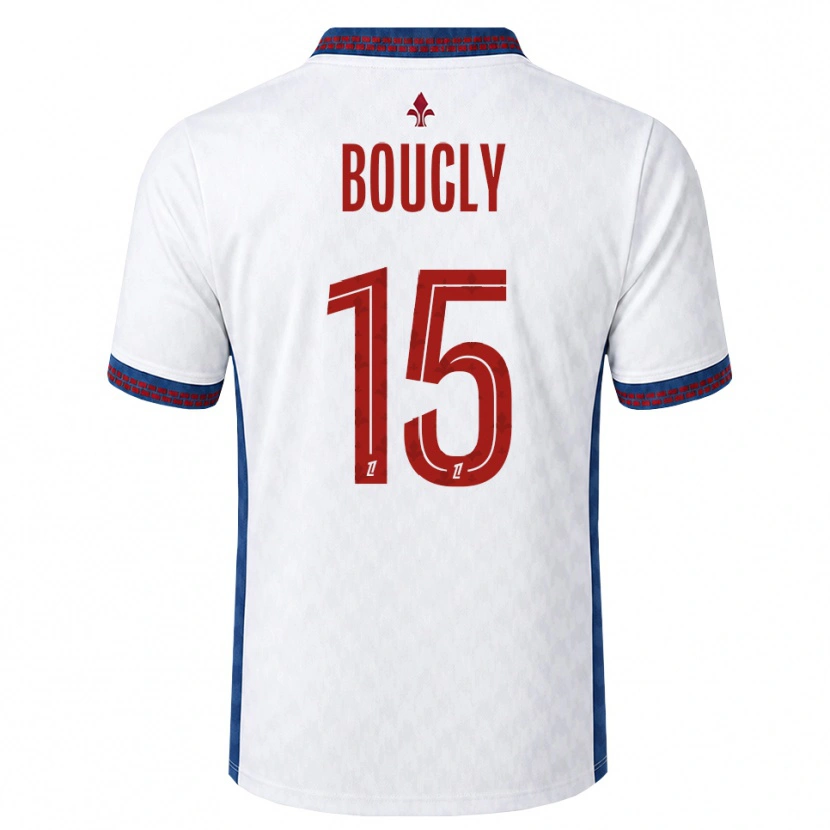 Danxen Heren Maite Boucly #15 Rood Wit Blauw Uitshirt Uittenue 2026/27 T-Shirt
