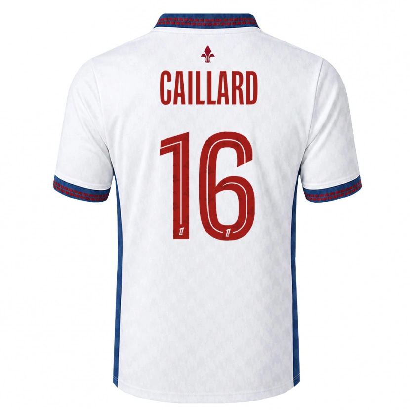 Danxen Heren Marc-Aurèle Caillard #16 Rood Wit Blauw Uitshirt Uittenue 2026/27 T-Shirt