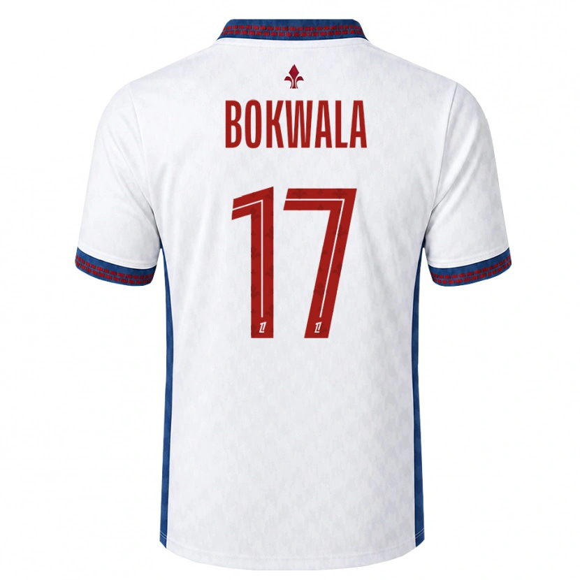 Danxen Heren Béni Bokwala #17 Rood Wit Blauw Uitshirt Uittenue 2026/27 T-Shirt
