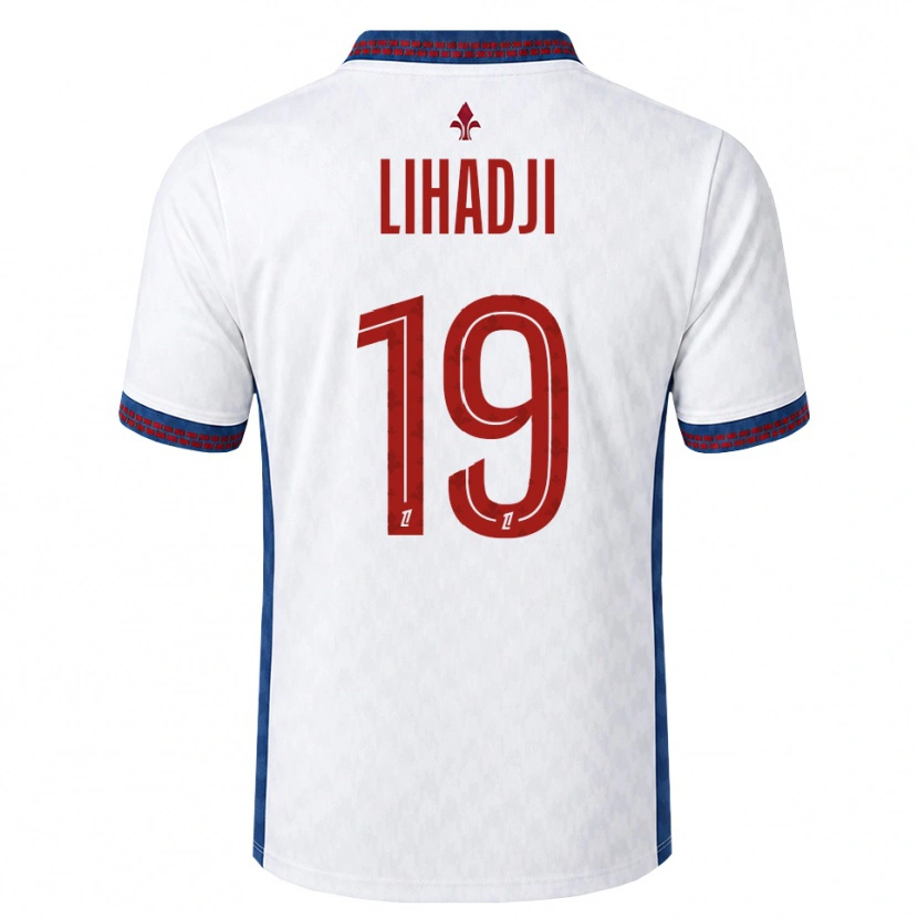 Danxen Heren Isaac Lihadji #19 Rood Wit Blauw Uitshirt Uittenue 2026/27 T-Shirt