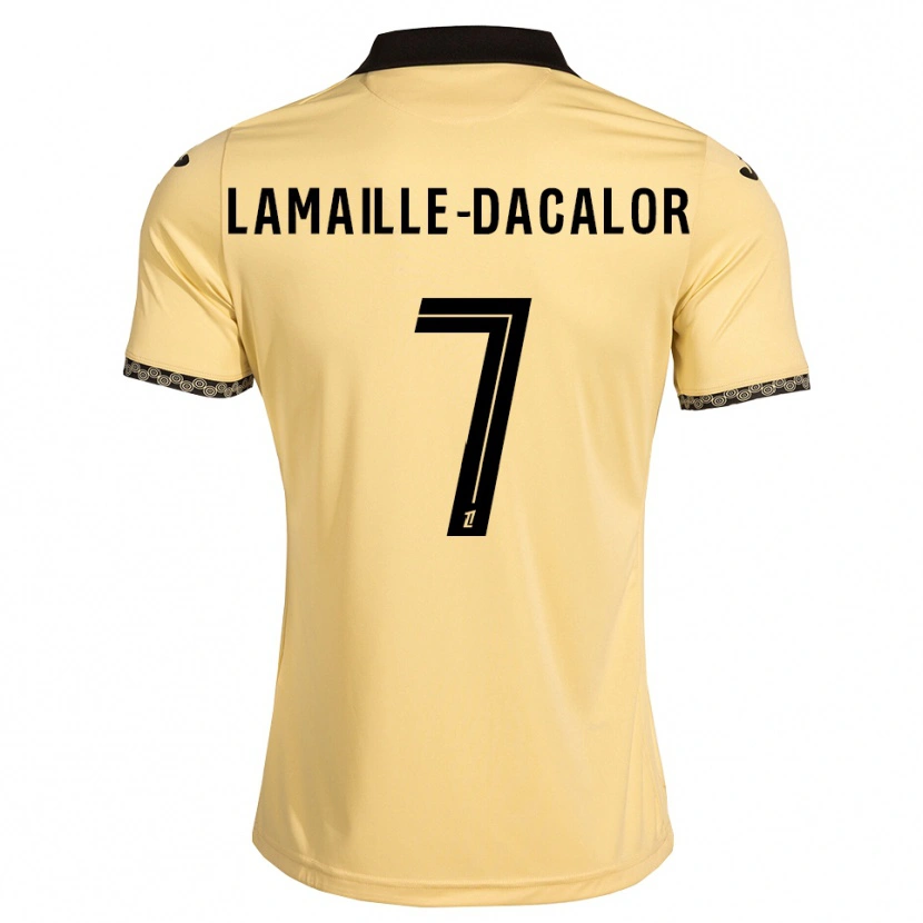 Danxen Heren Olan Lamaille-Dacalor #7 Navajo Wit Zwart Uitshirt Uittenue 2026/27 T-Shirt