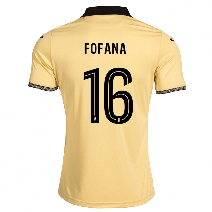 Danxen Heren Bahliseny Fofana #16 Navajo Wit Zwart Uitshirt Uittenue 2026/27 T-Shirt