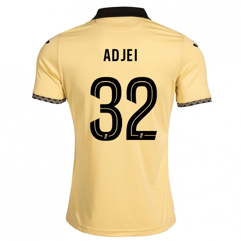 Danxen Heren Nathaniel Adjei #32 Navajo Wit Zwart Uitshirt Uittenue 2026/27 T-Shirt