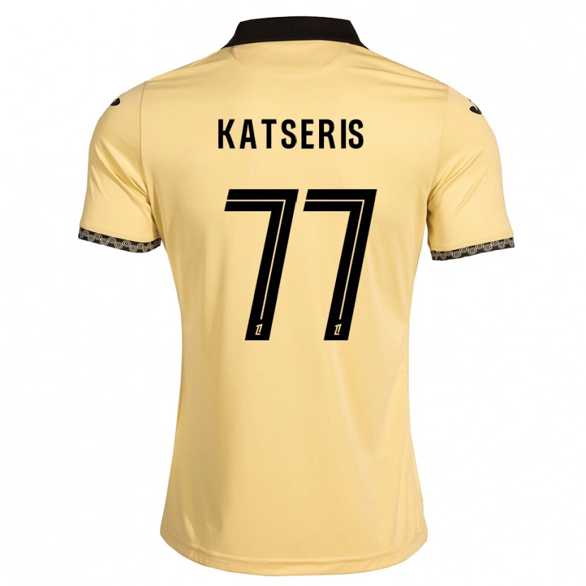 Danxen Heren Panos Katseris #77 Navajo Wit Zwart Uitshirt Uittenue 2026/27 T-Shirt