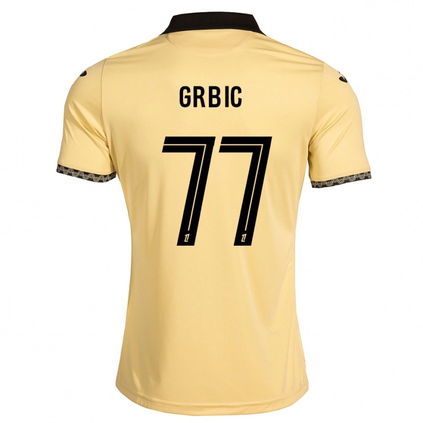 Danxen Heren Adrian Grbic #77 Navajo Wit Zwart Uitshirt Uittenue 2026/27 T-Shirt