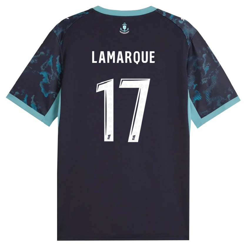 Danxen Heren Alais Lamarque #17 Licht Turkoois Wit Zwart Uitshirt Uittenue 2026/27 T-Shirt