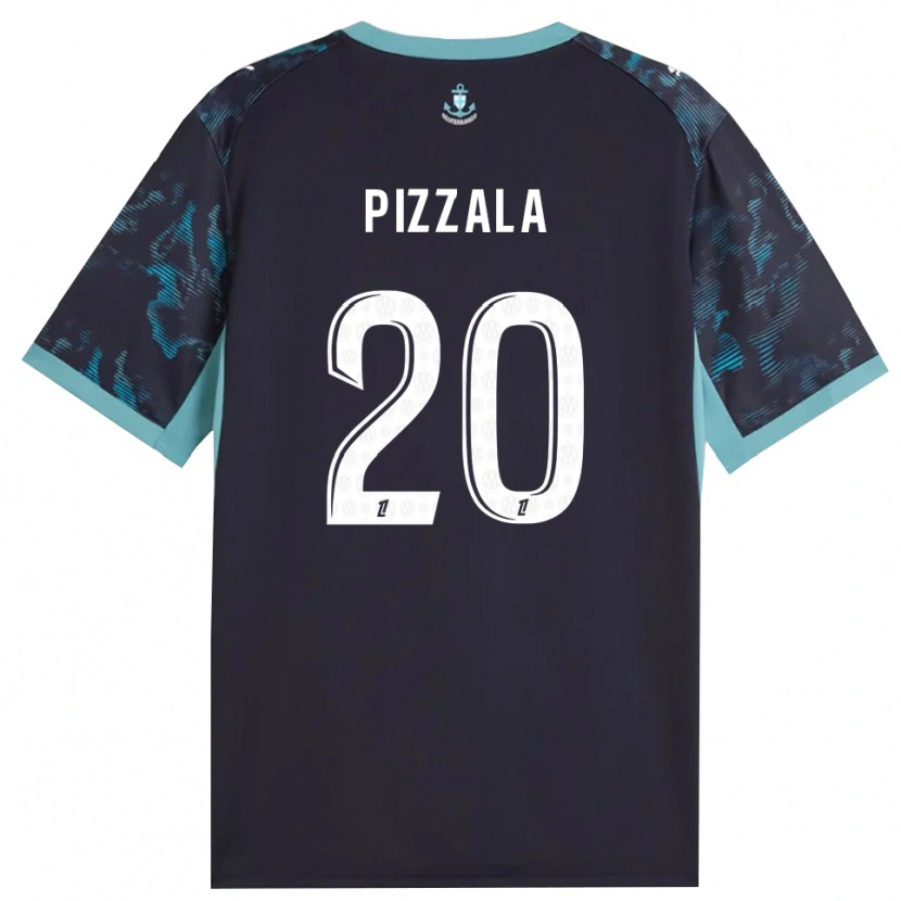 Danxen Heren Caroline Pizzala #20 Licht Turkoois Wit Zwart Uitshirt Uittenue 2026/27 T-Shirt
