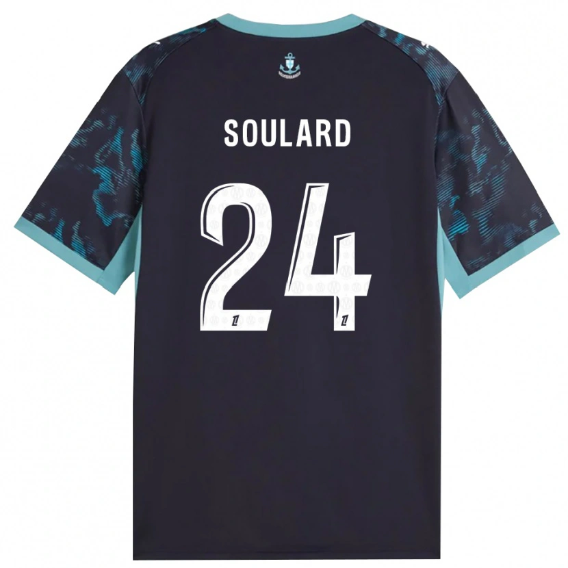 Danxen Heren Amandine Soulard #24 Licht Turkoois Wit Zwart Uitshirt Uittenue 2026/27 T-Shirt