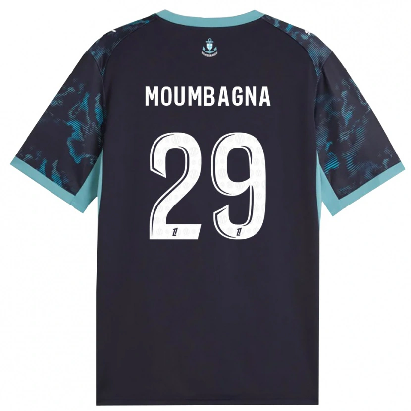 Danxen Heren Faris Moumbagna #29 Licht Turkoois Wit Zwart Uitshirt Uittenue 2026/27 T-Shirt