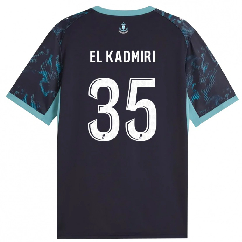 Danxen Heren Ugo Kadmiri #35 Licht Turkoois Wit Zwart Uitshirt Uittenue 2026/27 T-Shirt