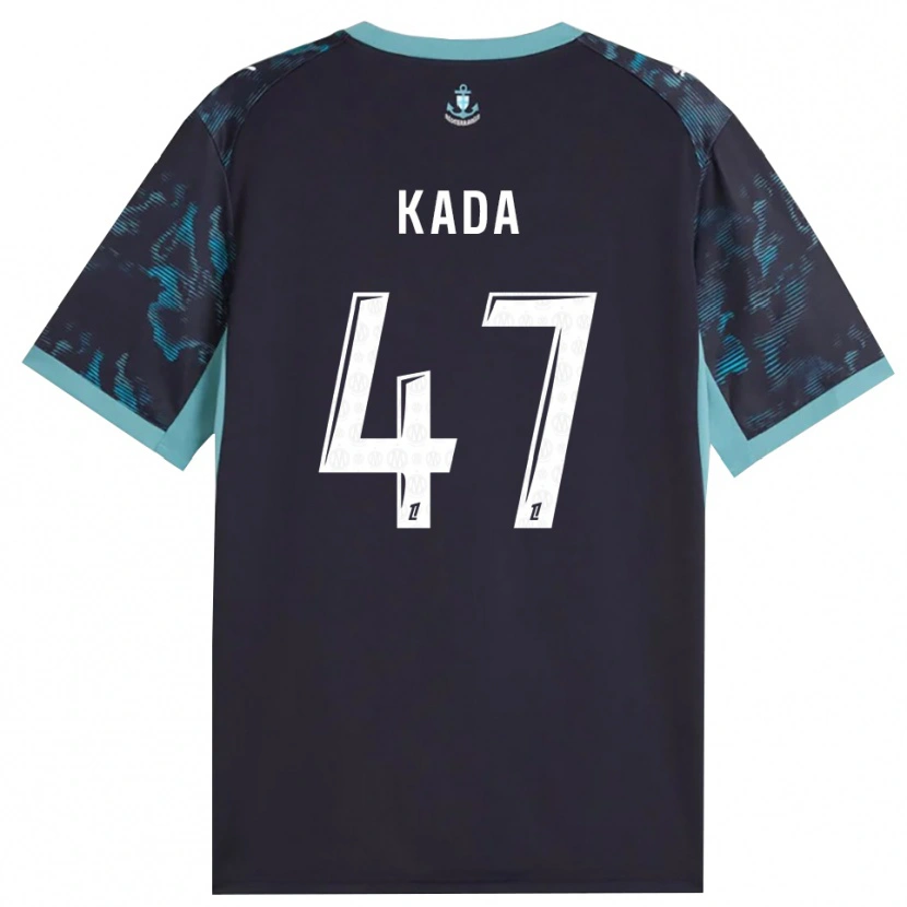 Danxen Heren Joakim Kada #47 Licht Turkoois Wit Zwart Uitshirt Uittenue 2026/27 T-Shirt