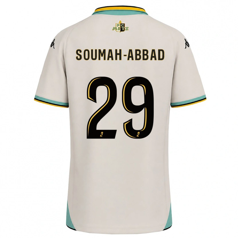 Danxen Heren Édouard Soumah-Abbad #29 Bloemenwit Zwart Uitshirt Uittenue 2026/27 T-Shirt