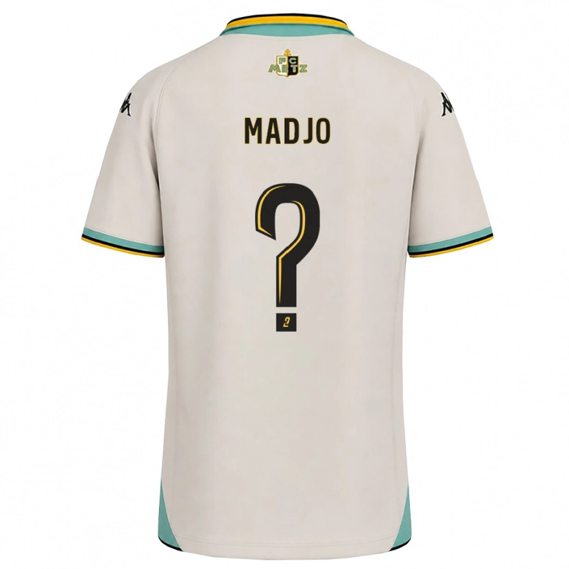 Danxen Heren Bradley Madjo #0 Bloemenwit Zwart Uitshirt Uittenue 2026/27 T-Shirt