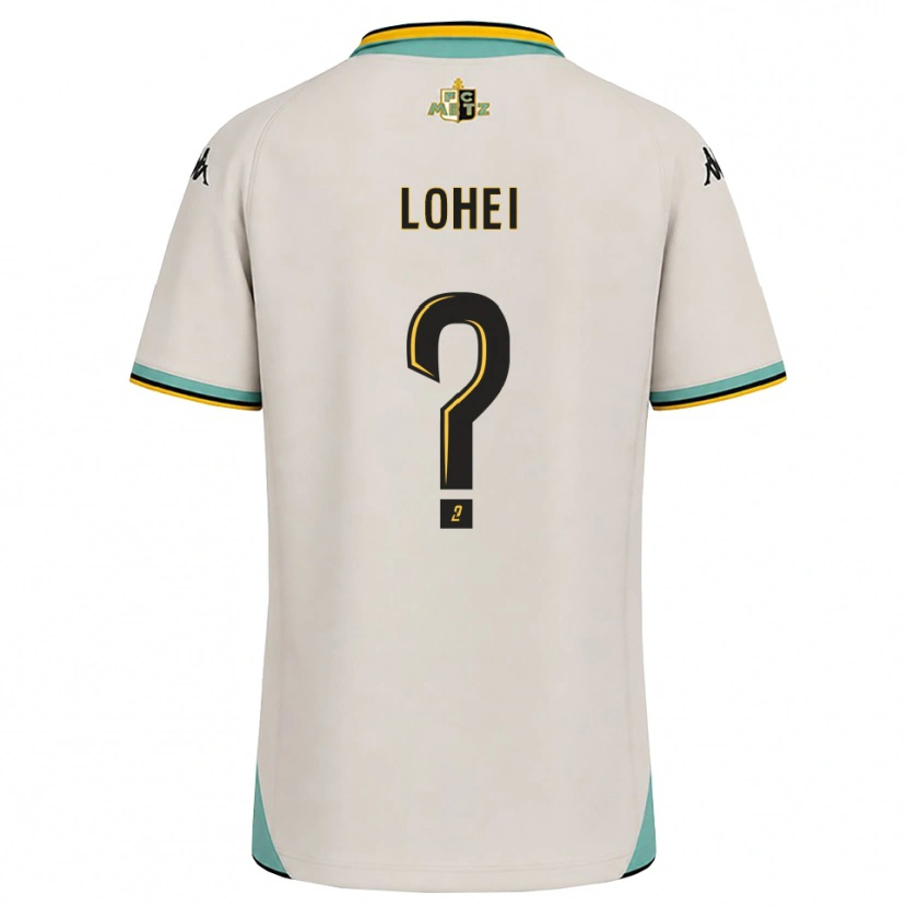 Danxen Heren Fabio Lohei #0 Bloemenwit Zwart Uitshirt Uittenue 2026/27 T-Shirt