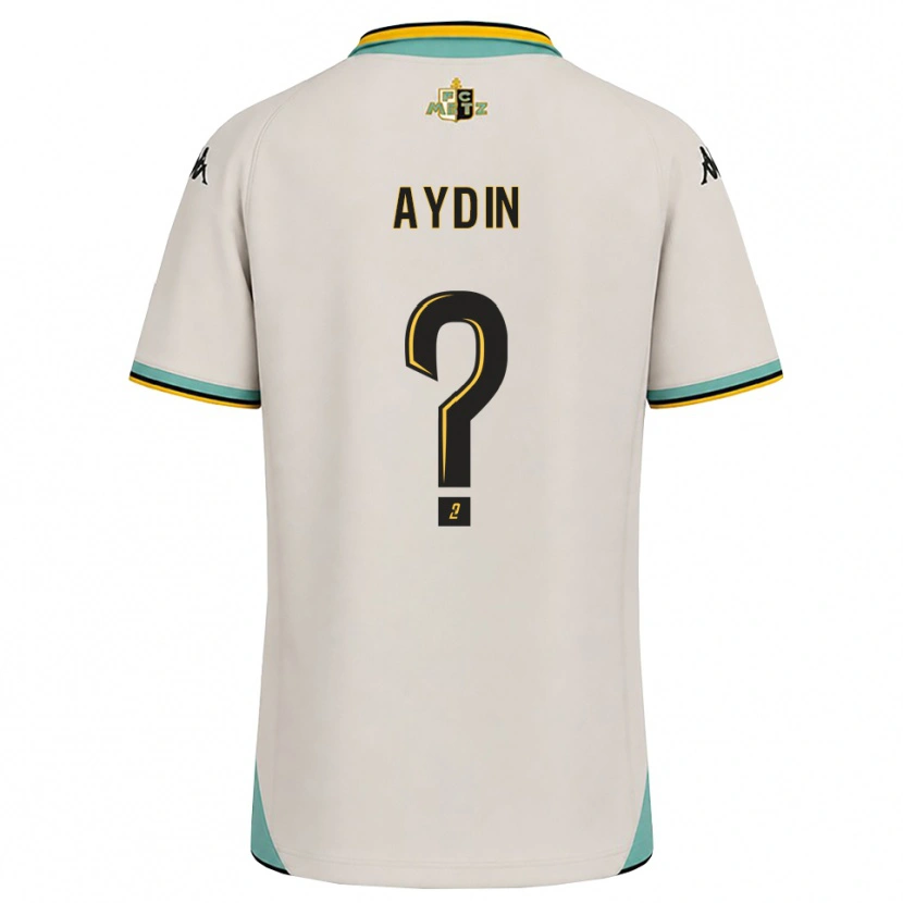 Danxen Heren Oguzhan Aydin #0 Bloemenwit Zwart Uitshirt Uittenue 2026/27 T-Shirt