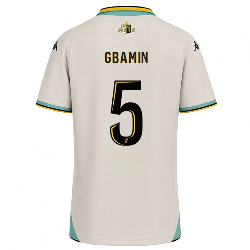 Danxen Heren Jean-Philippe Gbamin #5 Bloemenwit Zwart Uitshirt Uittenue 2026/27 T-Shirt
