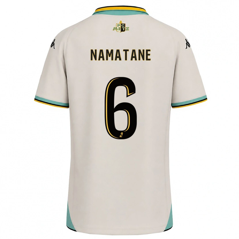 Danxen Heren Joseph Namatane #6 Bloemenwit Zwart Uitshirt Uittenue 2026/27 T-Shirt