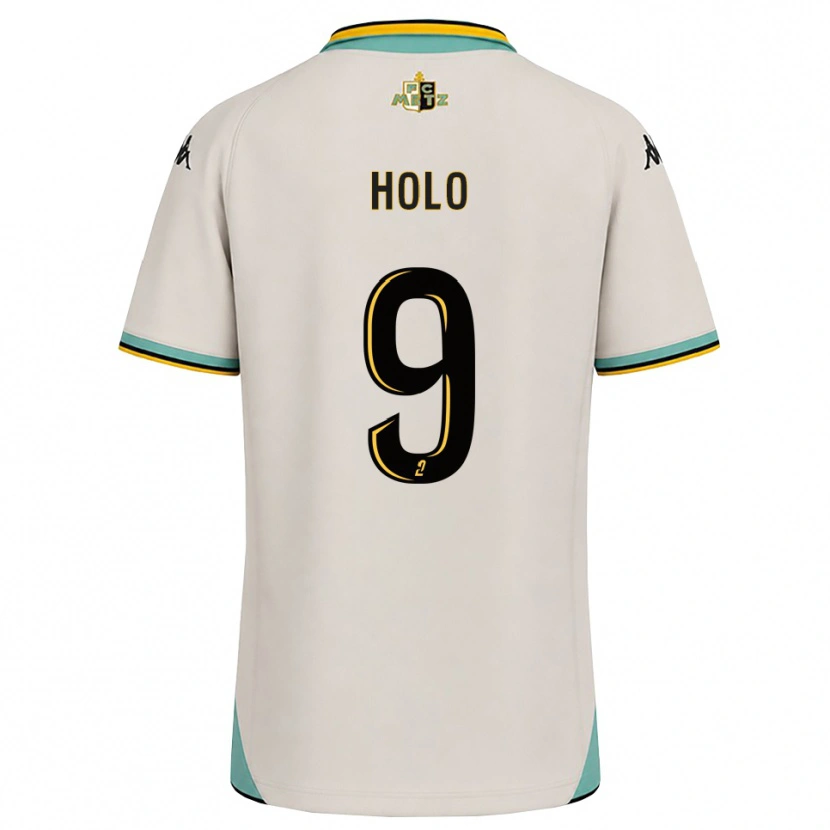 Danxen Heren Mathis Holo #9 Bloemenwit Zwart Uitshirt Uittenue 2026/27 T-Shirt