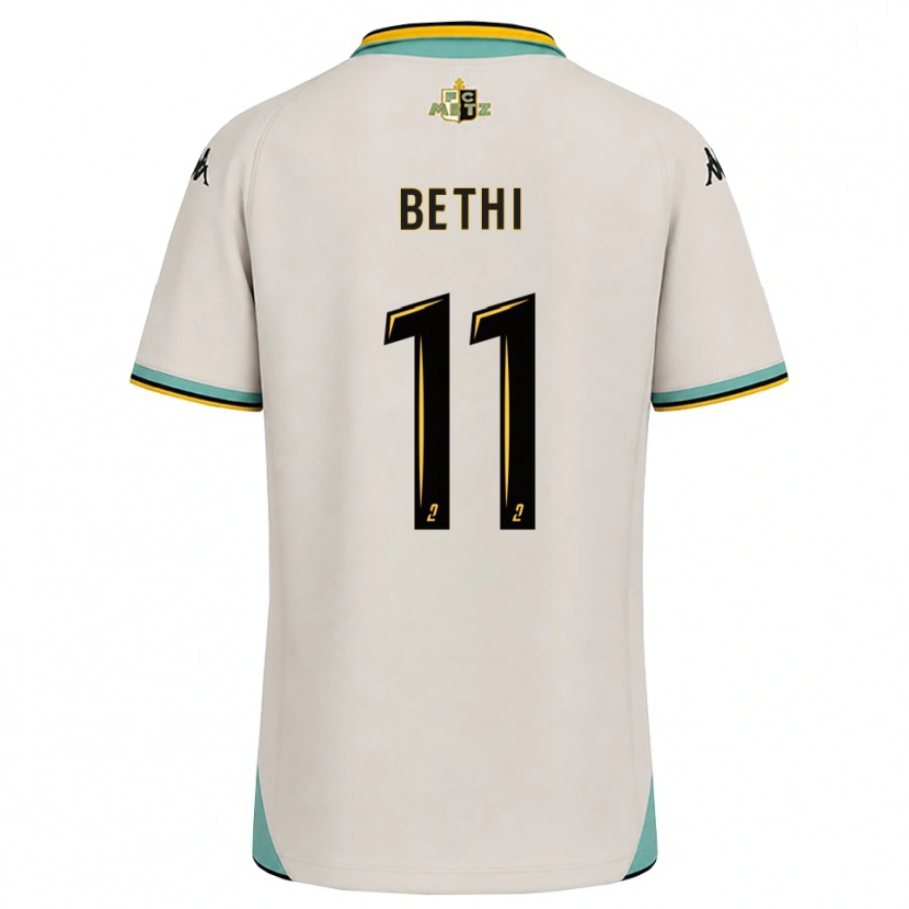 Danxen Heren Mélissa Bethi #11 Bloemenwit Zwart Uitshirt Uittenue 2026/27 T-Shirt