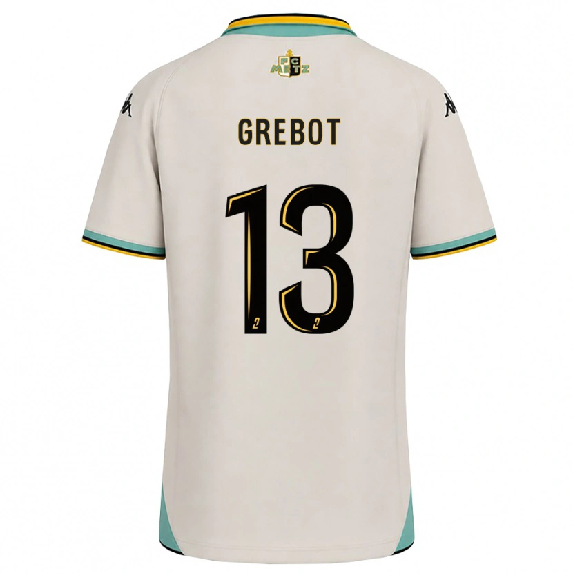 Danxen Heren Leny Grebot #13 Bloemenwit Zwart Uitshirt Uittenue 2026/27 T-Shirt