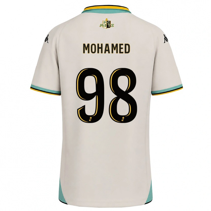 Danxen Heren Idris Mohamed #98 Bloemenwit Zwart Uitshirt Uittenue 2026/27 T-Shirt