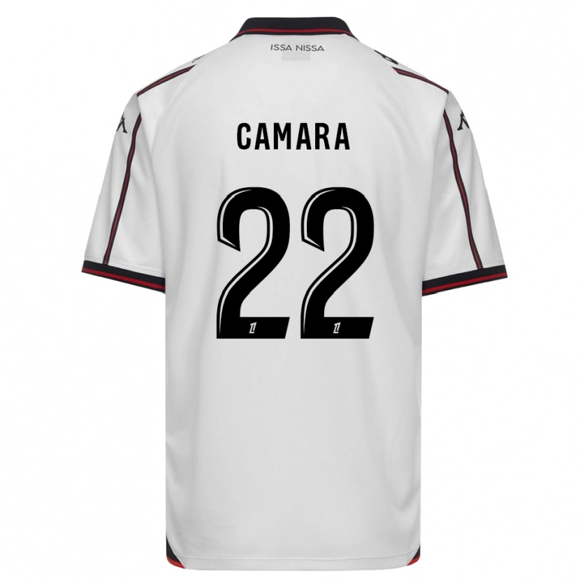 Danxen Heren Issiaga Camara #22 Zwart Wit Uitshirt Uittenue 2026/27 T-Shirt