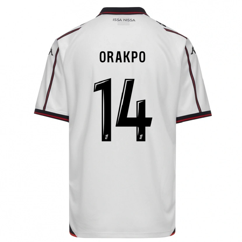 Danxen Heren Victor Orakpo #14 Zwart Wit Uitshirt Uittenue 2026/27 T-Shirt