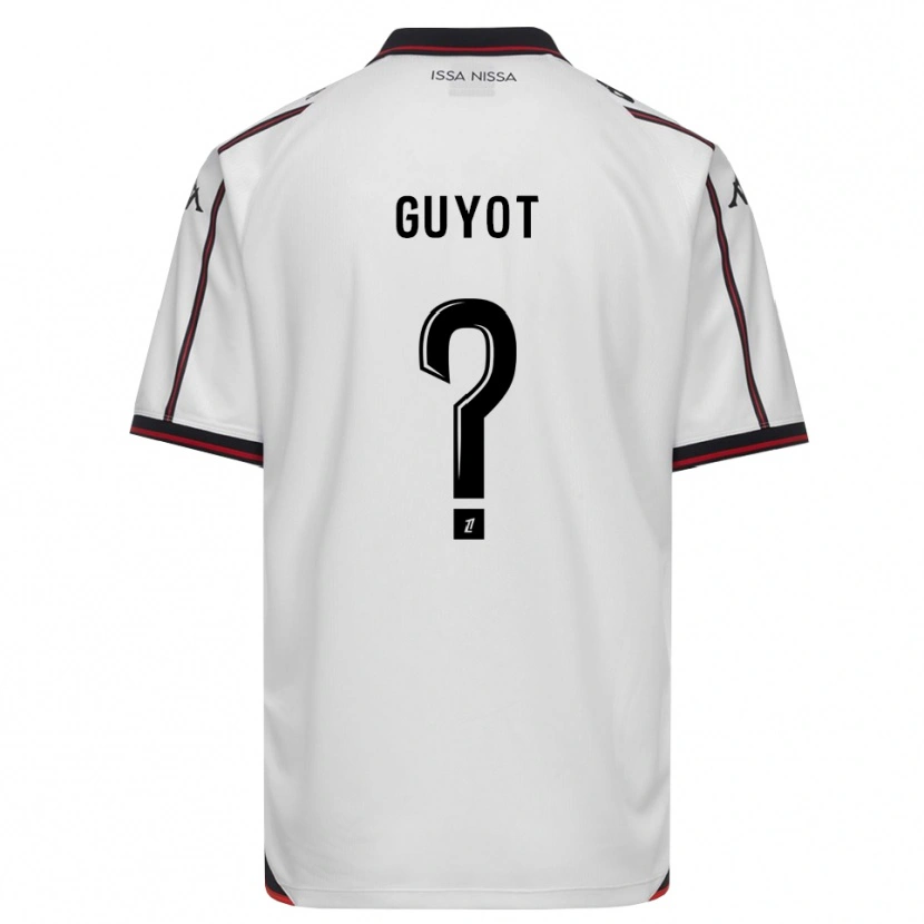 Danxen Heren Loucas Guyot #0 Zwart Wit Uitshirt Uittenue 2026/27 T-Shirt
