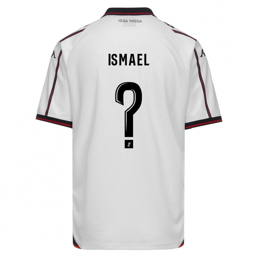 Danxen Heren Djaher Ismael #0 Zwart Wit Uitshirt Uittenue 2026/27 T-Shirt