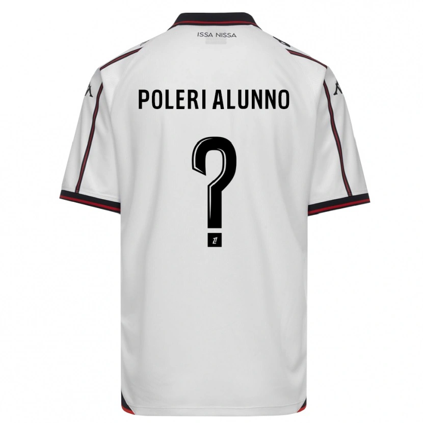 Danxen Heren Mathis Poleri Alunno #0 Zwart Wit Uitshirt Uittenue 2026/27 T-Shirt