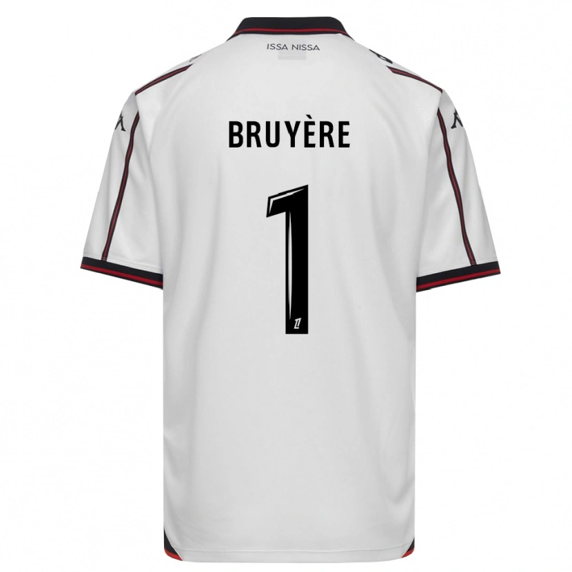 Danxen Heren Théo Bruyère #1 Zwart Wit Uitshirt Uittenue 2026/27 T-Shirt