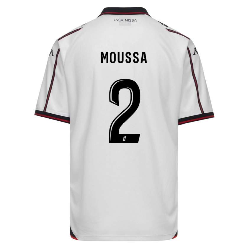 Danxen Heren Mounir Moussa #2 Zwart Wit Uitshirt Uittenue 2026/27 T-Shirt