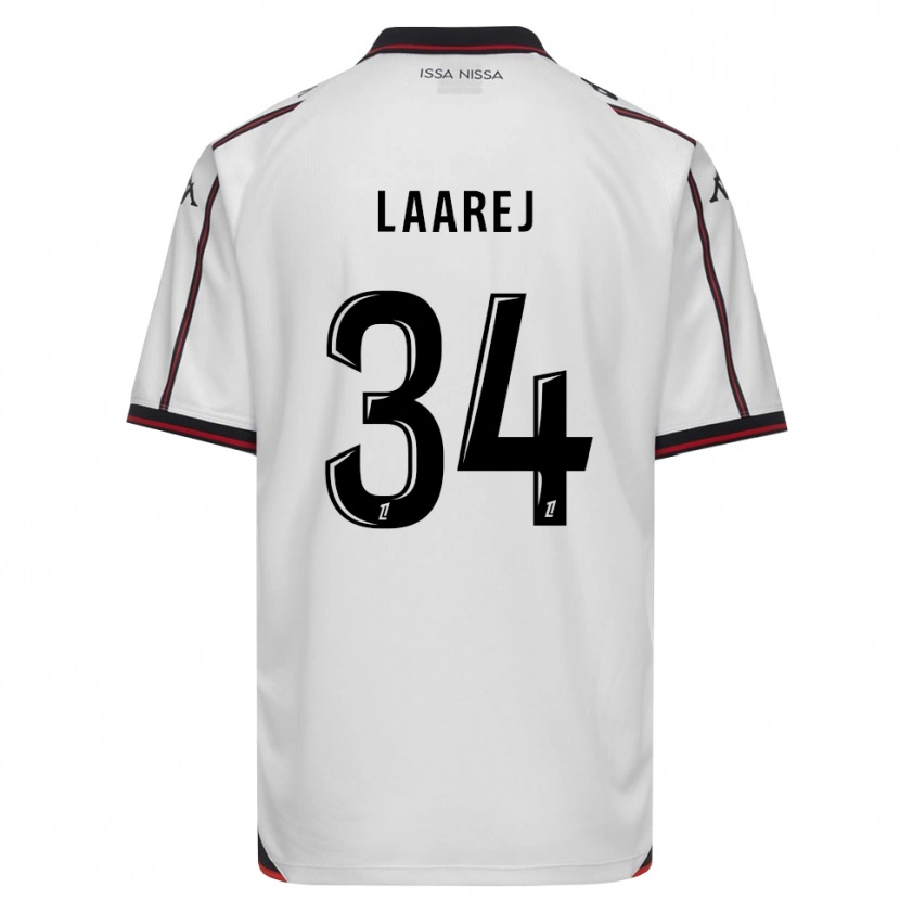 Danxen Heren Nassim Laarej #34 Zwart Wit Uitshirt Uittenue 2026/27 T-Shirt