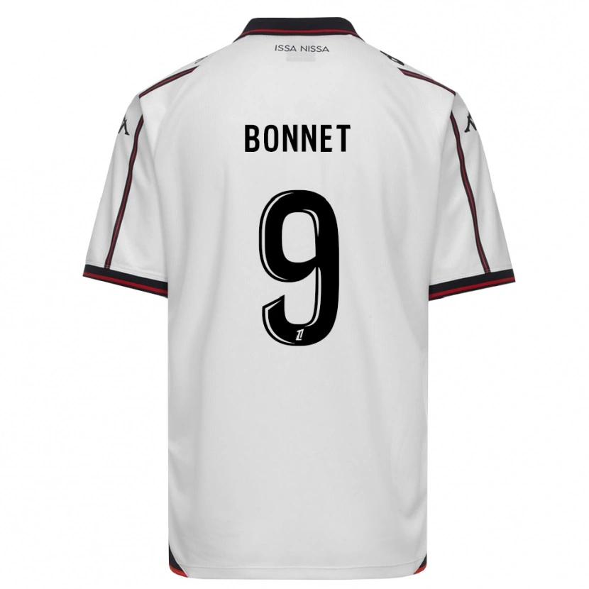Danxen Heren Thomas Bonnet #9 Zwart Wit Uitshirt Uittenue 2026/27 T-Shirt