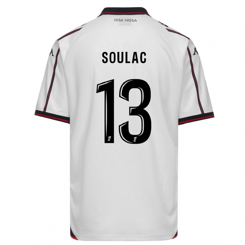 Danxen Heren Anastasia Soulac #13 Zwart Wit Uitshirt Uittenue 2026/27 T-Shirt