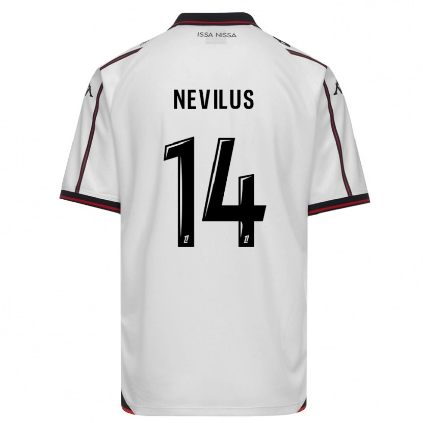 Danxen Heren Anthonyo Nevilus #14 Zwart Wit Uitshirt Uittenue 2026/27 T-Shirt