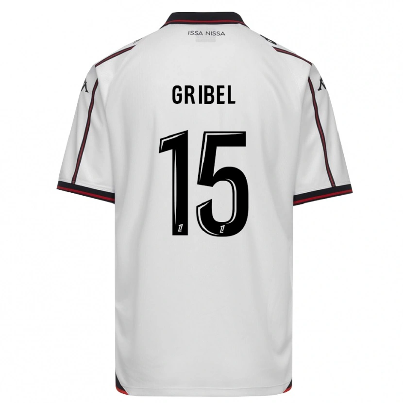 Danxen Heren Naomie Gribel #15 Zwart Wit Uitshirt Uittenue 2026/27 T-Shirt
