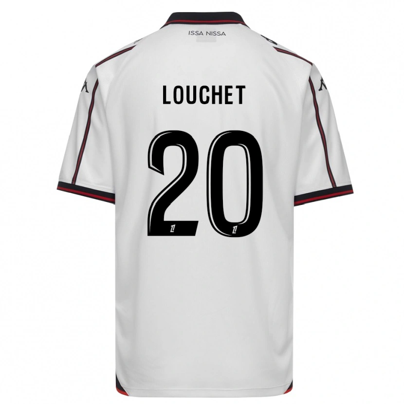 Danxen Heren Tom Louchet #20 Zwart Wit Uitshirt Uittenue 2026/27 T-Shirt