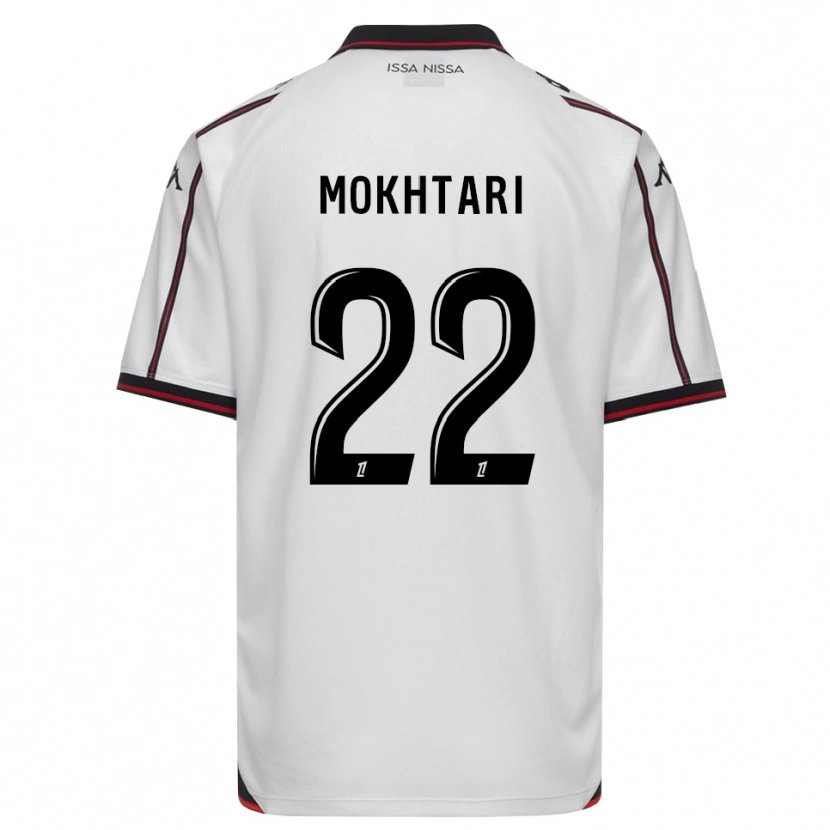 Danxen Heren Jade Mokhtari #22 Zwart Wit Uitshirt Uittenue 2026/27 T-Shirt