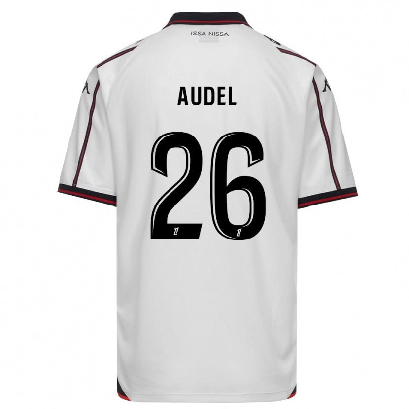 Danxen Heren Johan Audel #26 Zwart Wit Uitshirt Uittenue 2026/27 T-Shirt