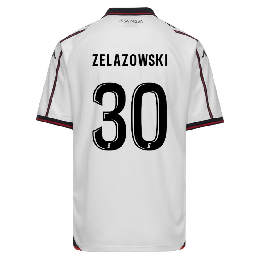 Danxen Heren Bartosz Zelazowski #30 Zwart Wit Uitshirt Uittenue 2026/27 T-Shirt