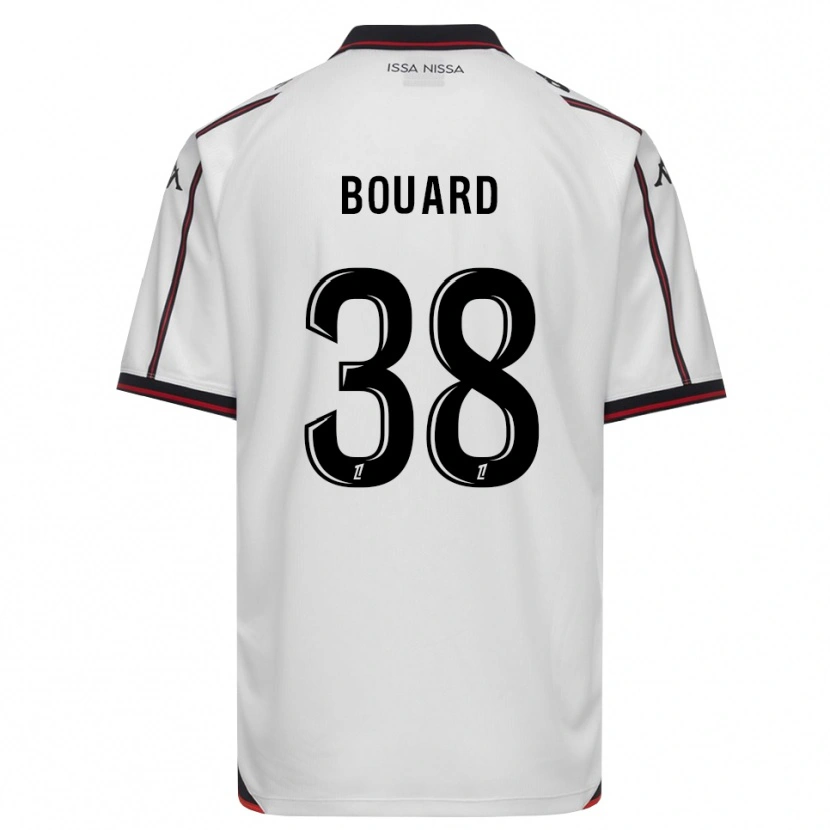 Danxen Heren Enguerrand Bouard #38 Zwart Wit Uitshirt Uittenue 2026/27 T-Shirt