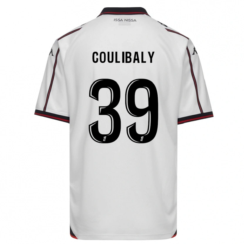 Danxen Heren Djibril Coulibaly #39 Zwart Wit Uitshirt Uittenue 2026/27 T-Shirt