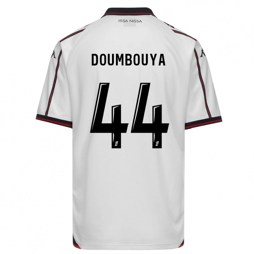 Danxen Heren Amidou Doumbouya #44 Zwart Wit Uitshirt Uittenue 2026/27 T-Shirt