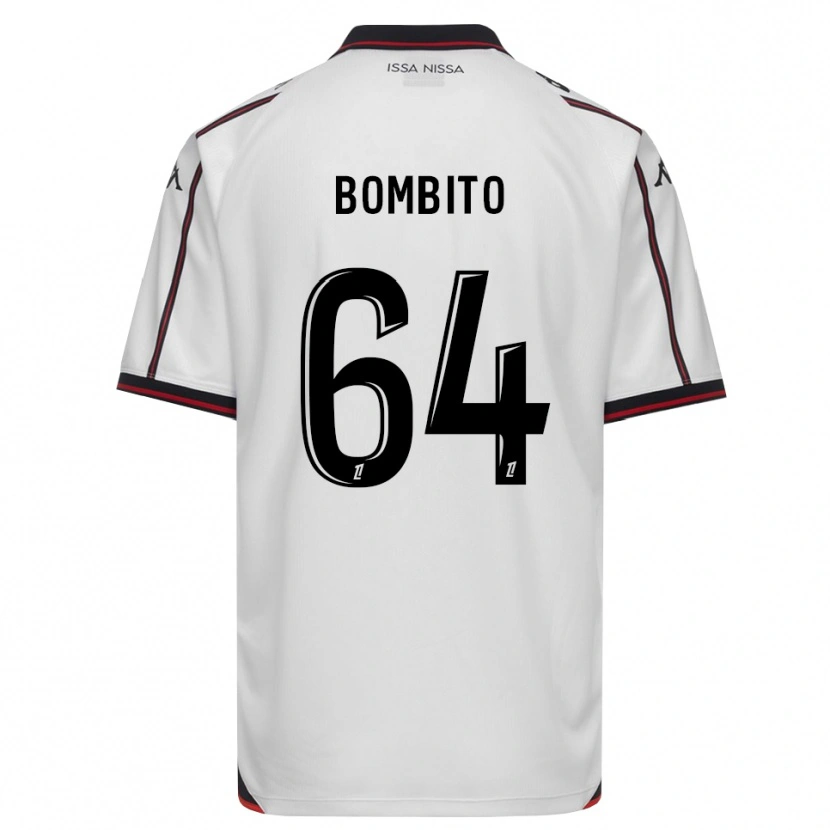 Danxen Heren Moïse Bombito #64 Zwart Wit Uitshirt Uittenue 2026/27 T-Shirt