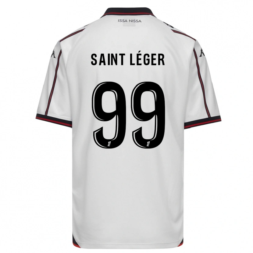 Danxen Heren Maureen Saint Léger #99 Zwart Wit Uitshirt Uittenue 2026/27 T-Shirt