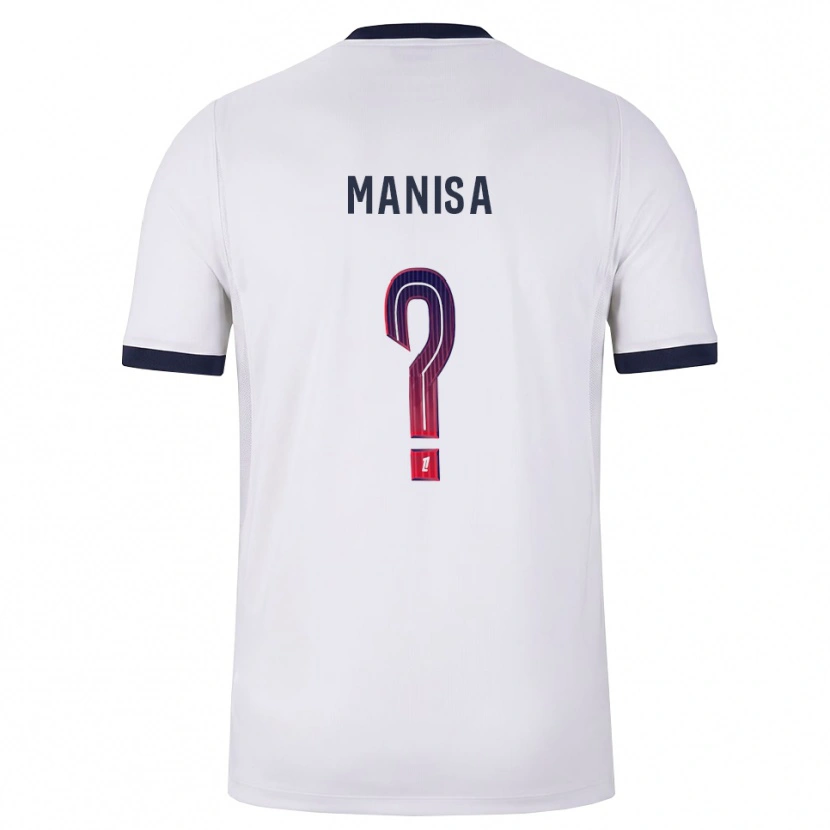 Danxen Heren Lenny Manisa #0 Wit Zwart Rood Uitshirt Uittenue 2026/27 T-Shirt