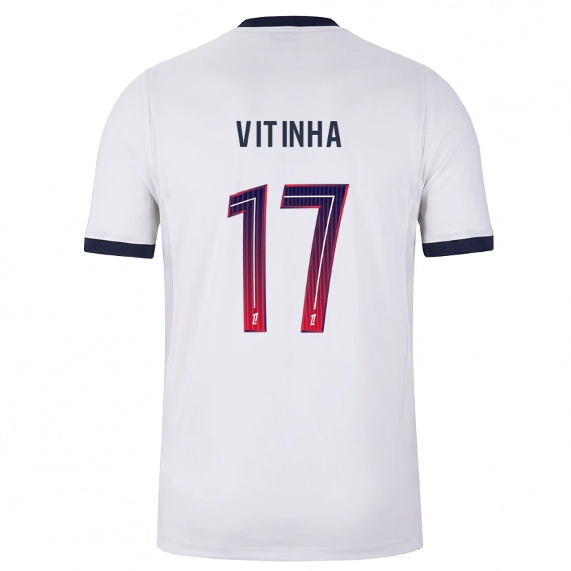 Danxen Heren Vítor Machado Ferreira #17 Wit Zwart Rood Uitshirt Uittenue 2026/27 T-Shirt