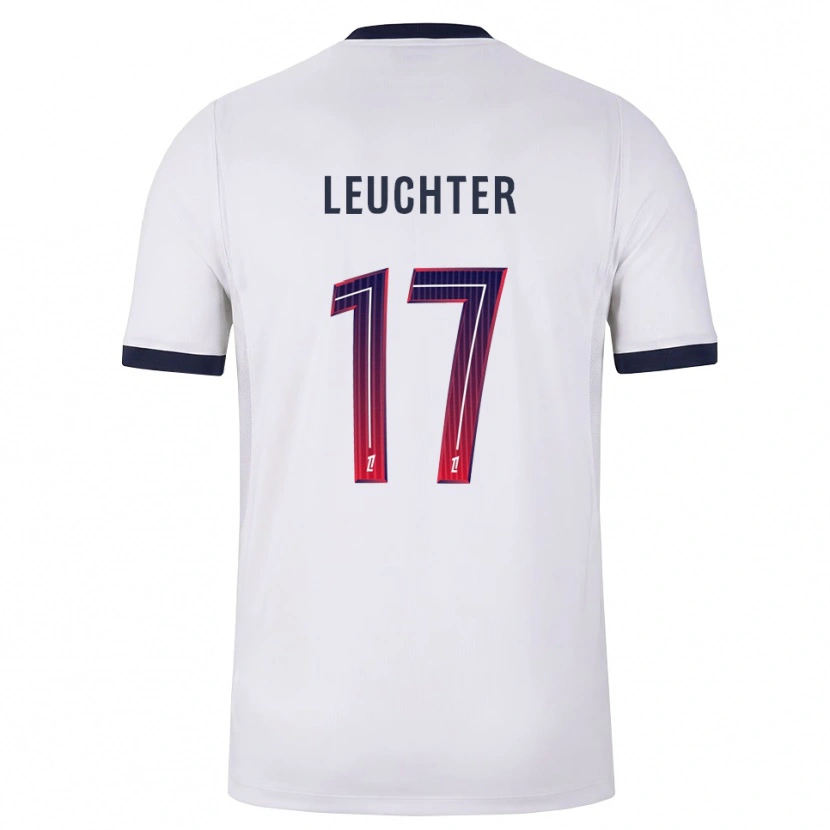 Danxen Heren Romée Leuchter #17 Wit Zwart Rood Uitshirt Uittenue 2026/27 T-Shirt