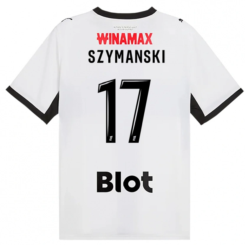 Danxen Heren Sebastian Szymanski #17 Zwart Wit Rood Uitshirt Uittenue 2026/27 T-Shirt